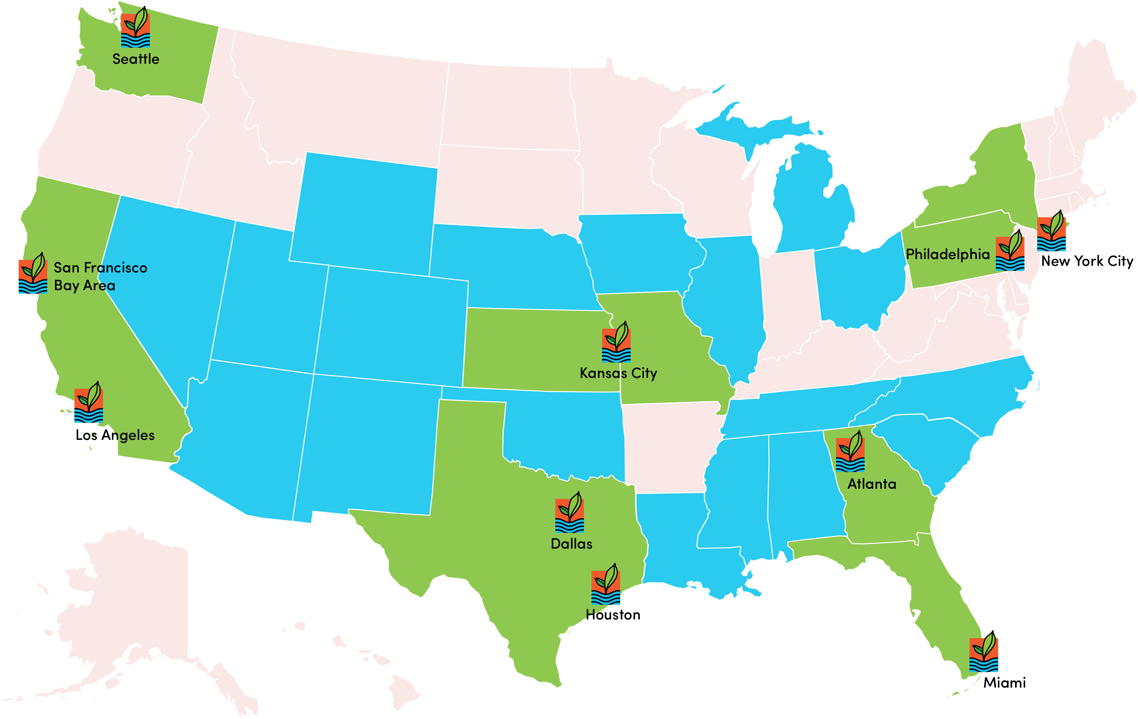 FIFA 2026 Offer State highlight Map
